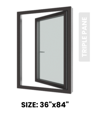 uPVC Window AvaComfort 36x84"